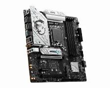 Tarjeta Madre Msi B760m Gaming Plus Wifi Socket Lga 1700, Lga 1700, 4 Ddr5-sdram, Sata Iii 4, Micro Atx, 2x Hdmi, 2x Displayports, 4x Usb 2.0, 4x Usb 3.2 Gen 1